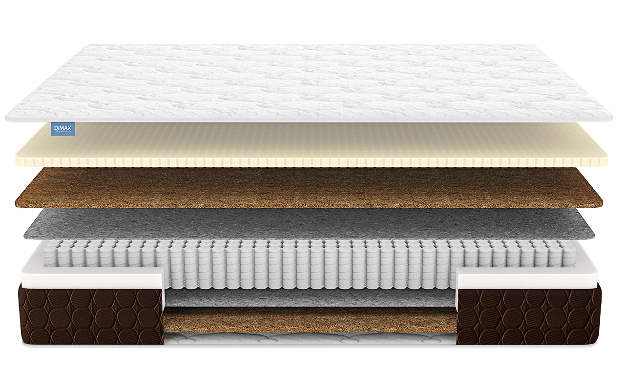 матрас Dimax Мега Медиум Хард 1 Dimax Мега Медиум Хард